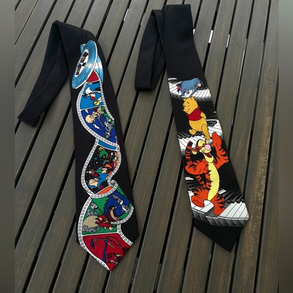 Vintage Looney Tunes Ties (set of 2) - Picture 1 of 10